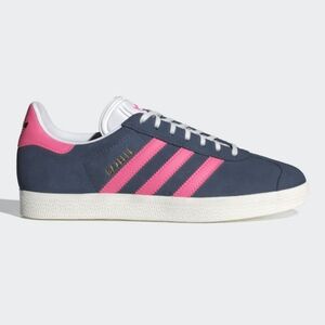 Adidas Gazelle Navy and Pink Sneakers